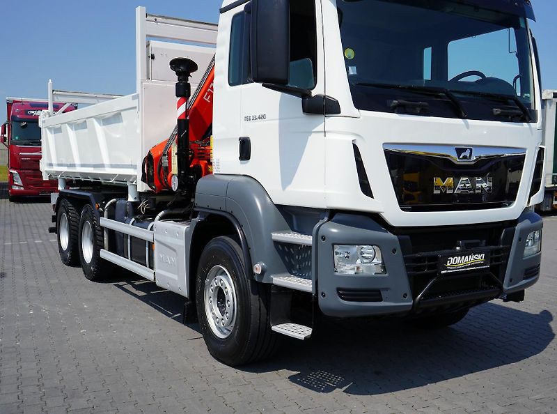 MAN TGS (2019) 33.420 / E 6 / WYWROTKA + HDS  - fotka 20 z 62