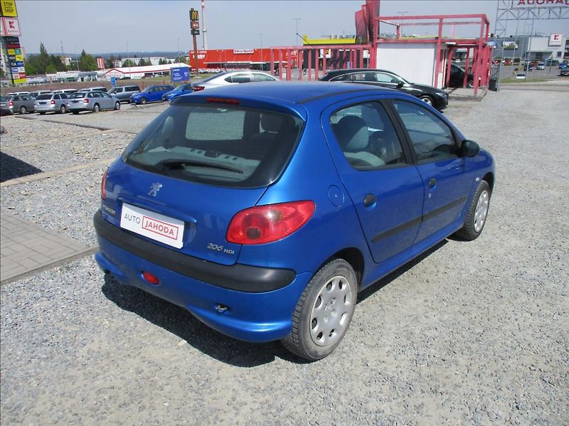 Peugeot 206 1,4 HDi, klimatizace, - fotka 8 z 20
