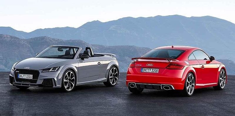 Audi TT RS Roadster.