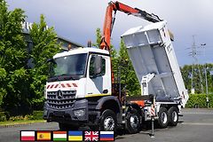Mercedes-Benz Actros (2020) Arocs 3236 8x4 / HDS Fassi - fotografie inzerátu