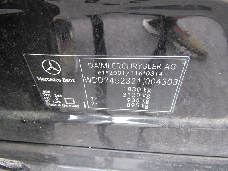 Mercedes-Benz Třídy B 1,7 i 85kW B170 - fotka 24 z 26