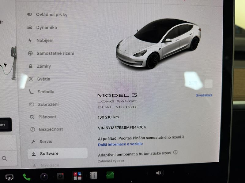 Tesla Model 3 (2021) Dual Long Range - fotka 14 z 17