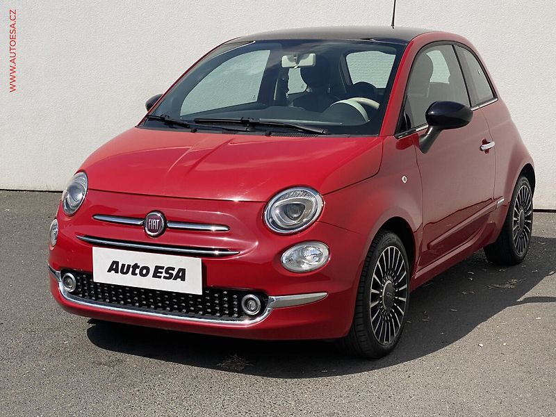 Fiat 500 (2018) 1.2i, Lounge, kůže, panor - fotka 3 z 17