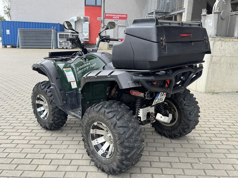 Yamaha Grizzly 700 (2008) Kufry, rámy, sněžné pásy - fotka 3 z 28