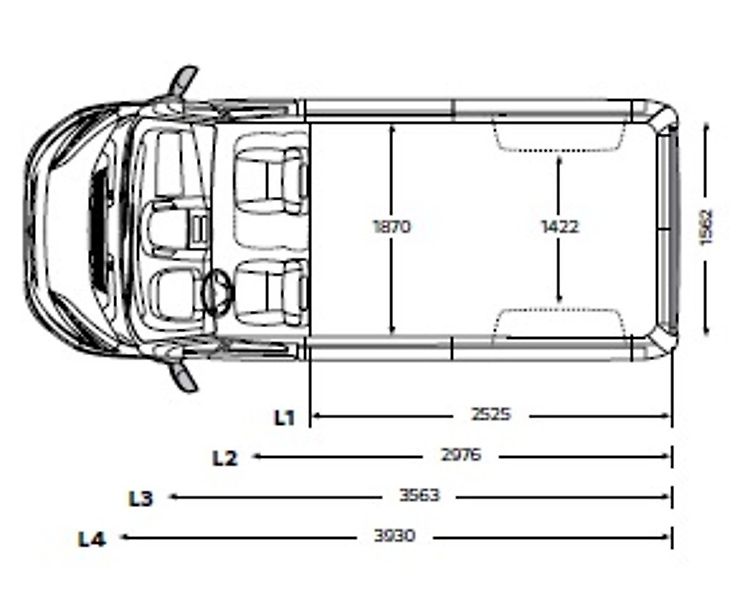 Opel Movano (2024) 6 míst 3500 L3H2 2,2CDTi 140k - fotka 14 z 16