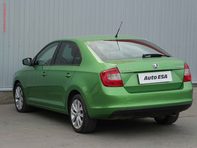 Škoda Rapid (2014) 1.6TDi, ČR, Klima - fotka 6 z 13