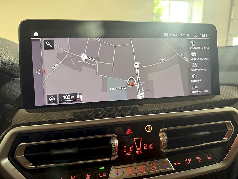 BMW X3 M40d xDrive Laser HUD tažné - fotka 29 z 43