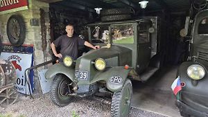 Vojenská Tatra 72 vyhrála na Veteranfestu první místo ve své kategorii.