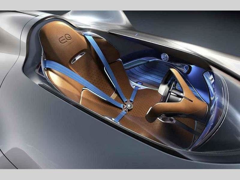 Koncept Mercedes-Benz Silver Arrow EQ