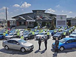 Dopravní policie převzala 35 octavií pro 