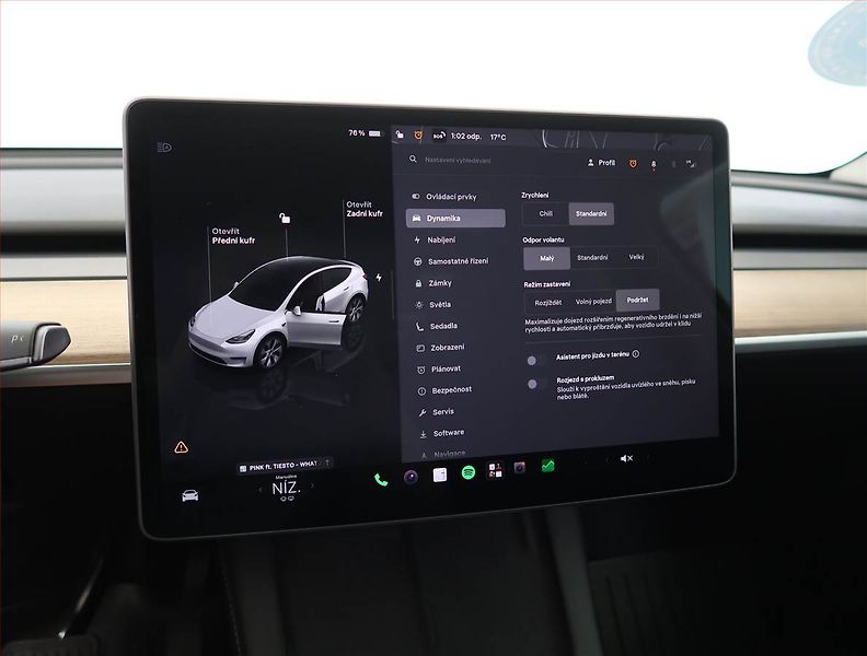 Tesla Model Y (2022) Long Range AWD 79kWh, SoH 93% - fotka 20 z 33