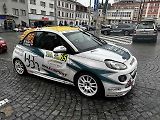 Start 58. ročníku Rallye Šumava na náměstí v Klatovech