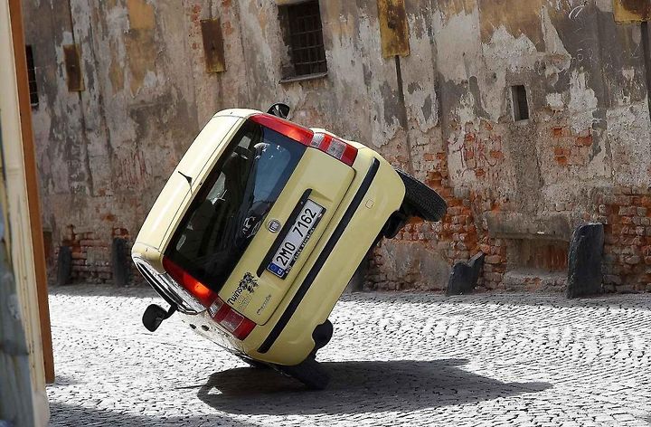 Z natáčení komedie Když se zhasne v Olomouci
