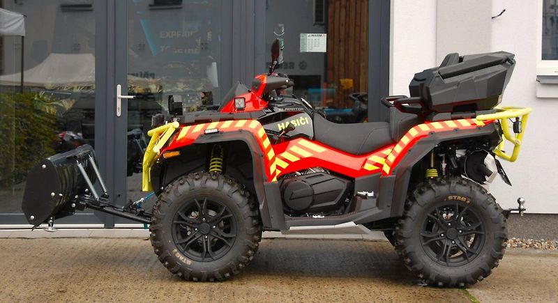CFMOTO Gladiator X1000 (2026) HASIČSKÁ čtyřkolka - fotka 7 z 20