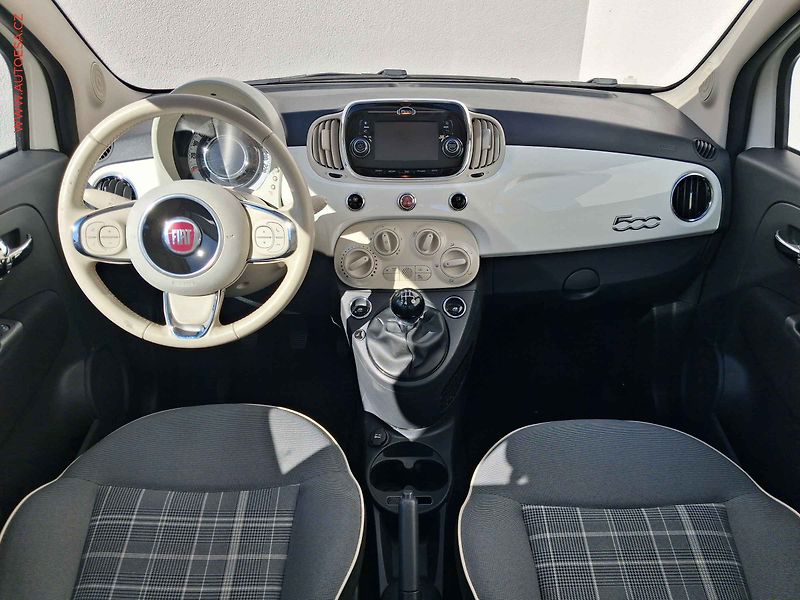 Fiat 500 (2017) 1.2i, ČR, Klima, panorama - fotka 8 z 13