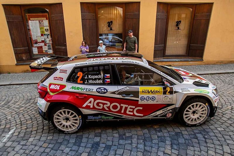 Rallysprintový závod KOWAX Valašská rally, 7. dubna 2024, Nový Jičín.