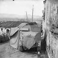 Dorchester britské 23. Infantry brigády v italském Francolise v březnu 1944.