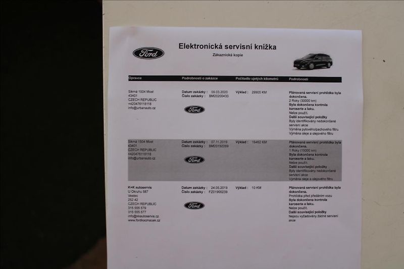 Ford Focus 1,5 TDCi  SERVISKA, ČR - fotka 29 z 29