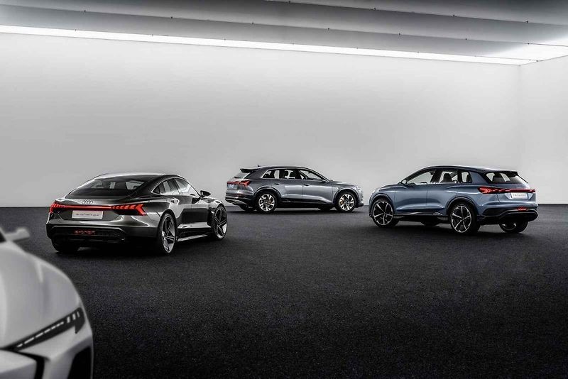 Audi e-tron a koncepty dalších elektromobilů