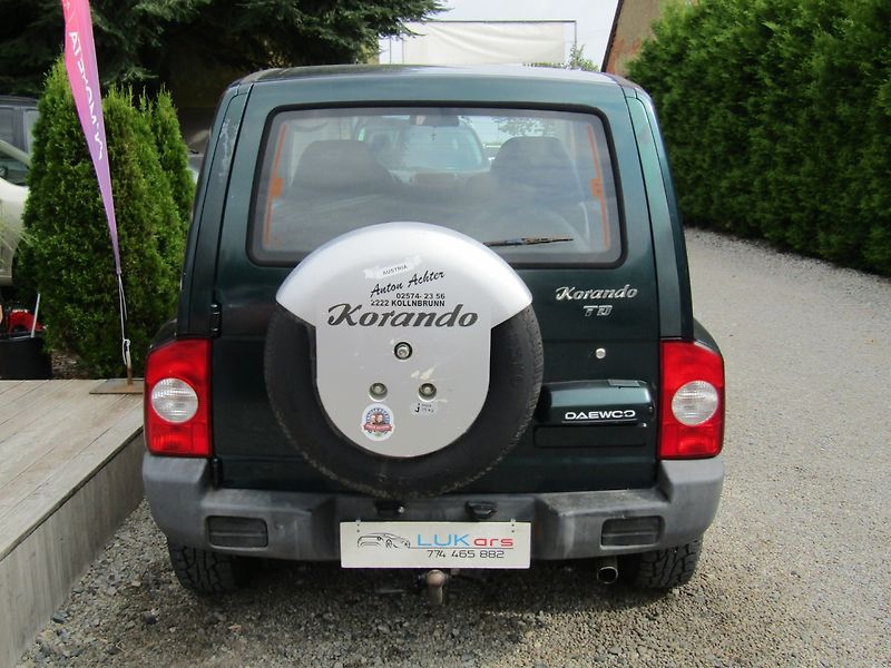 SsangYong Korando (1999) 2.9 TD MERCEDES  4X4 - fotka 12 z 29