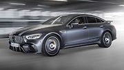 Mercedes AMG GT konkuruje i výkonnému sedanu Panamera od Porsche
