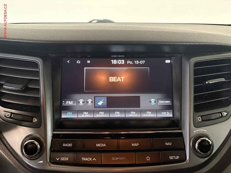 Hyundai Tucson (2018) 1.7 CRDi, 2.maj,ČR, Navi, AC - fotka 13 z 16