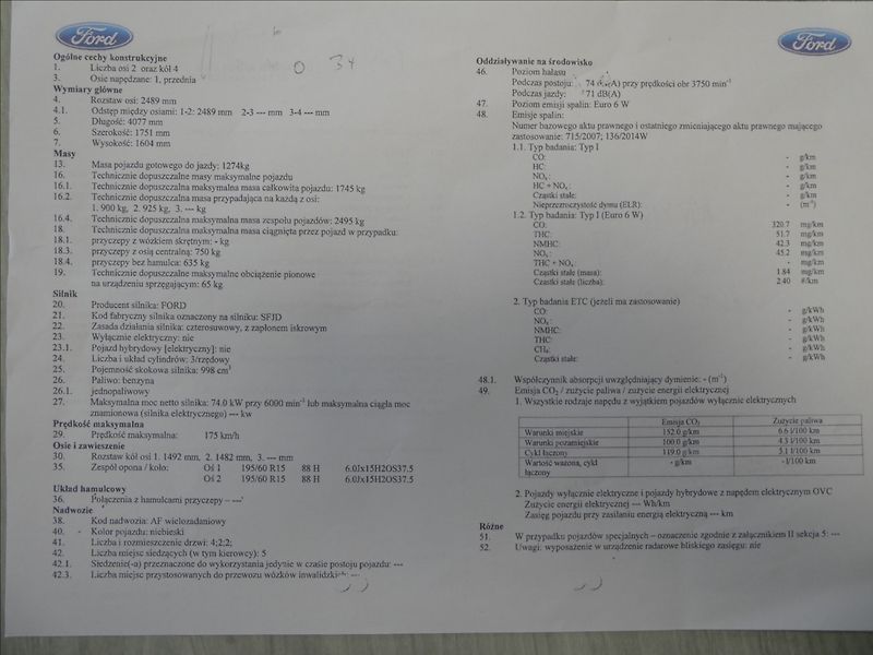 Ford B-MAX 1,0 EcoBoost 74kW,2xkola,servi - fotka 47 z 47