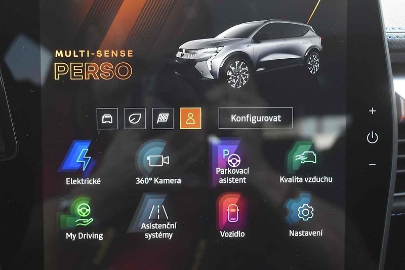 Renault Scénic má velmi dobrý dojezd na jedno nabití
