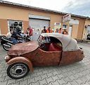 Hippies v broučku, Velorex i Praga ozdobily sraz veteránů v Rožnově pod Radhoštěm.
