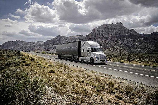 Freightliner Inspiration Truck.