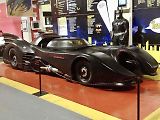 Batmobile z roku 1989, z filmů Toma Burtona, byl vystavený v Londýně.