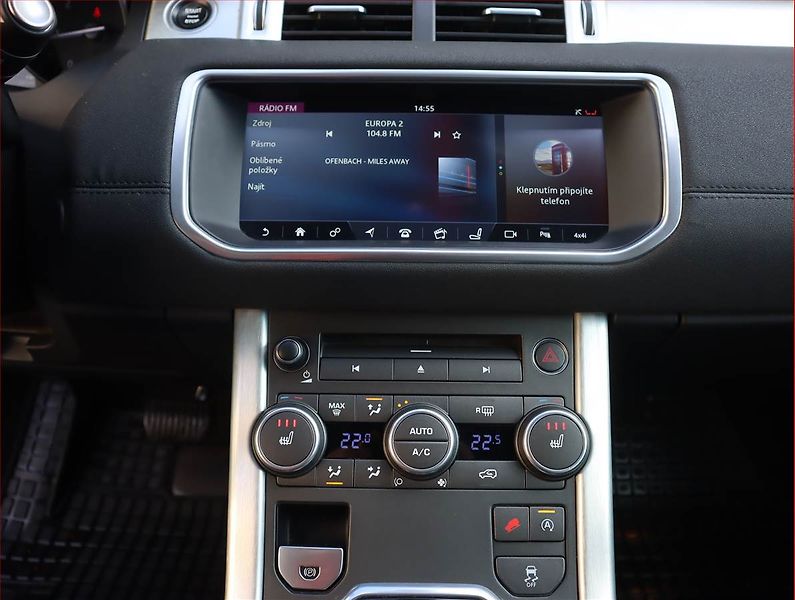 Land Rover Range Rover Evoque (2017) TD4, 4X4, Automat, Serv.kniha - fotka 12 z 24