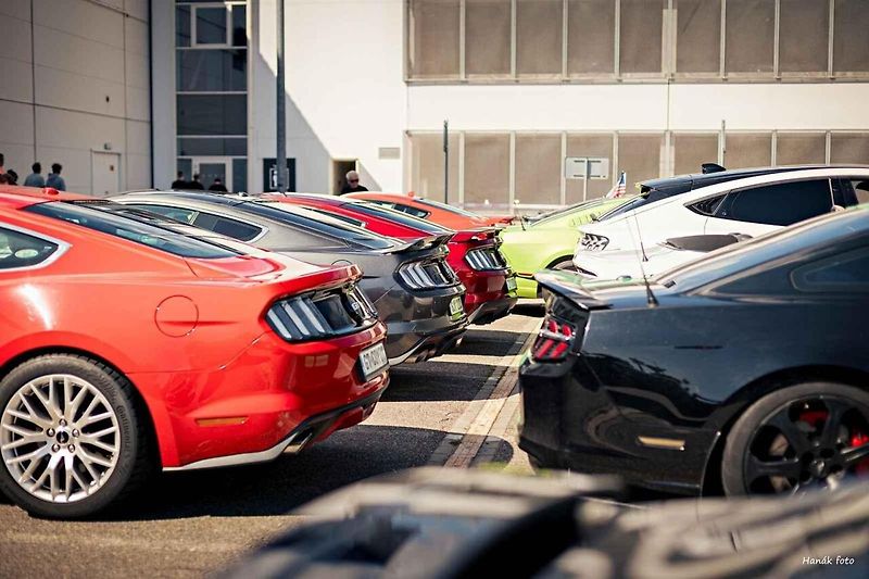 Ze sedmého oficiálního srazu Ford Mustang CZ & SK clubu.