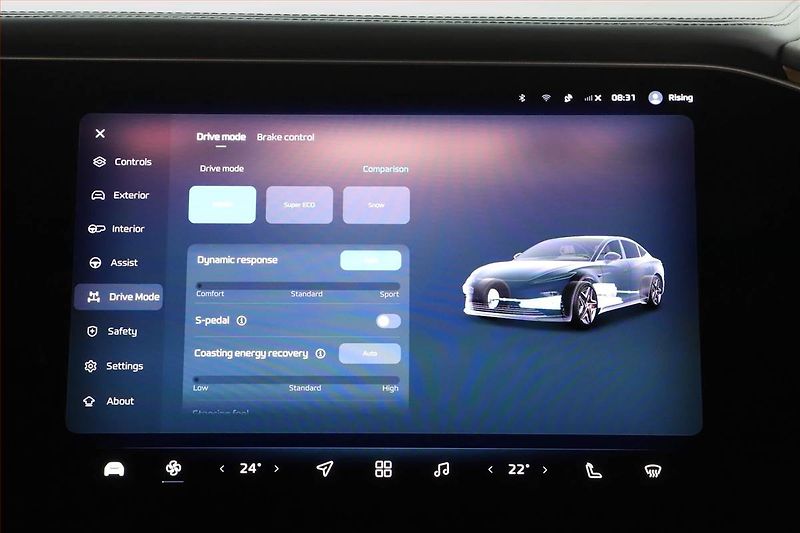 Rising Auto F7 (2025) 77 kWh RWD, SoH 100% - fotka 17 z 31