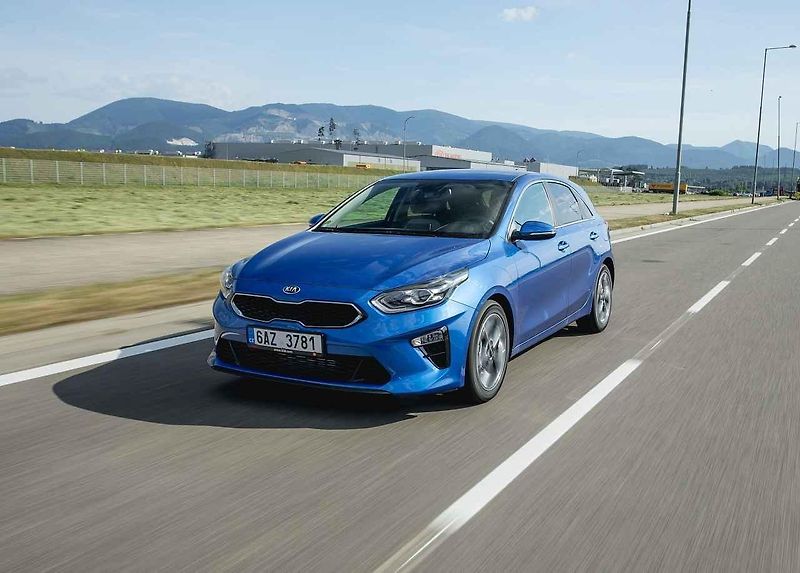 Nová Kia Ceed v jízdě