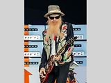 Frontman a kytarista kapely ZZ Top Billy Gibbons.