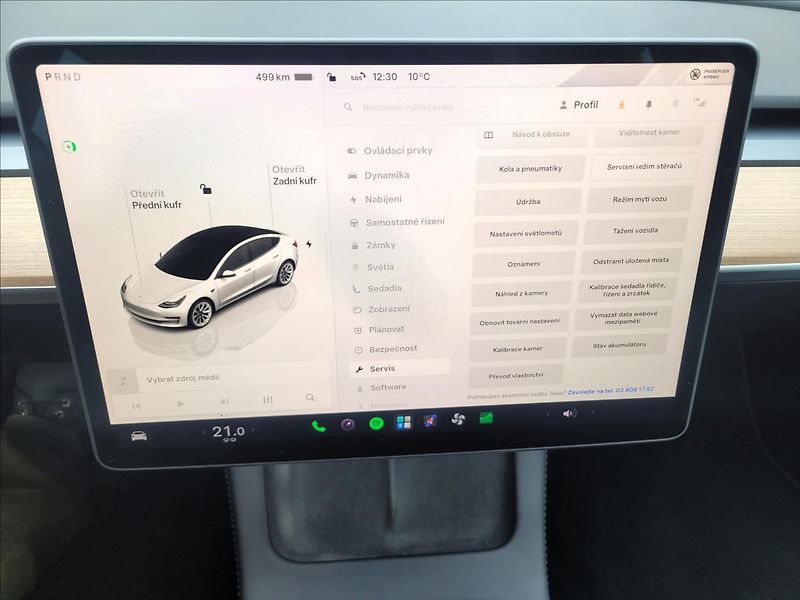 Tesla Model 3 AWD,LR,366kw,DUAL,SOH 89% - fotka 33 z 50