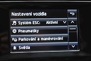 Některé funkce se již tehdy nastavovaly prostřednictvím displeje