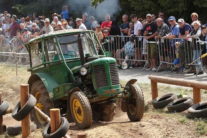 Příznivci traktorů se také letos mohou těšit na řadu akcí. Náš snímek je z traktoriády 2023 v Brankách na Moravě.