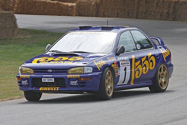Období 1987 až 1996 - Subaru Impreza