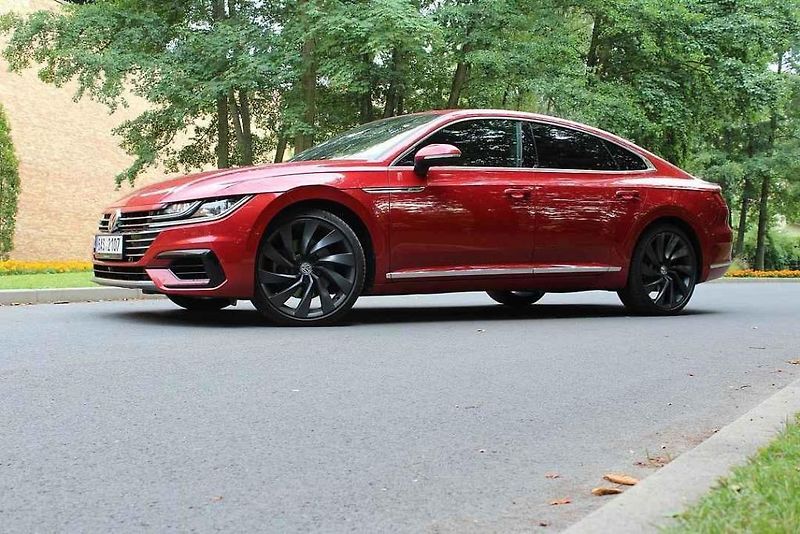 Volkswagen Arteon během testu
