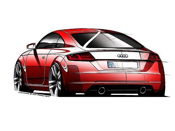 Skica nového Audi TT.