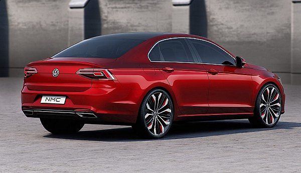 Koncept Volkswagen New Midsize Coupe.