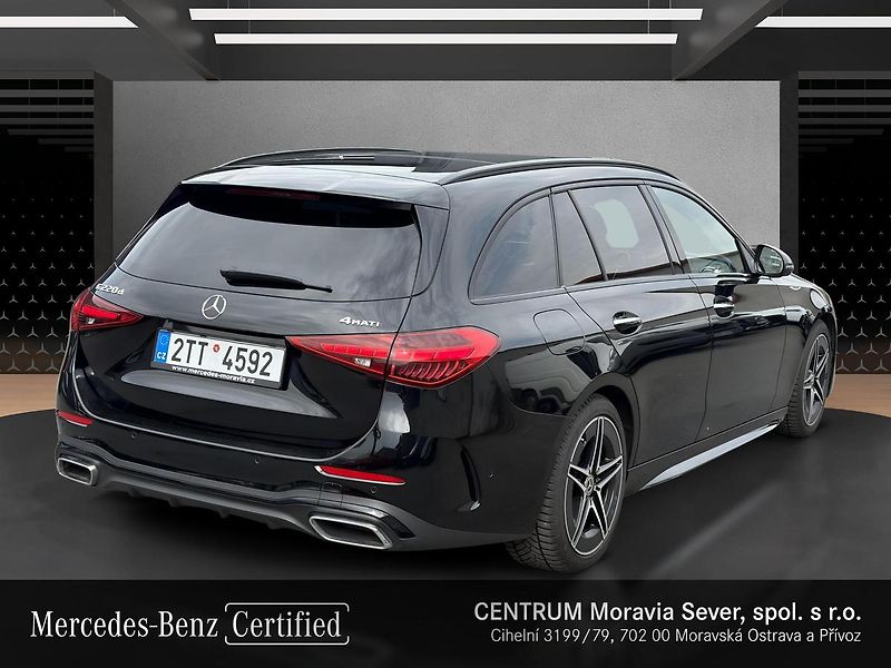 Mercedes-Benz Třídy C C 220d kombi, 4MATIC, CZ - fotka 5 z 16