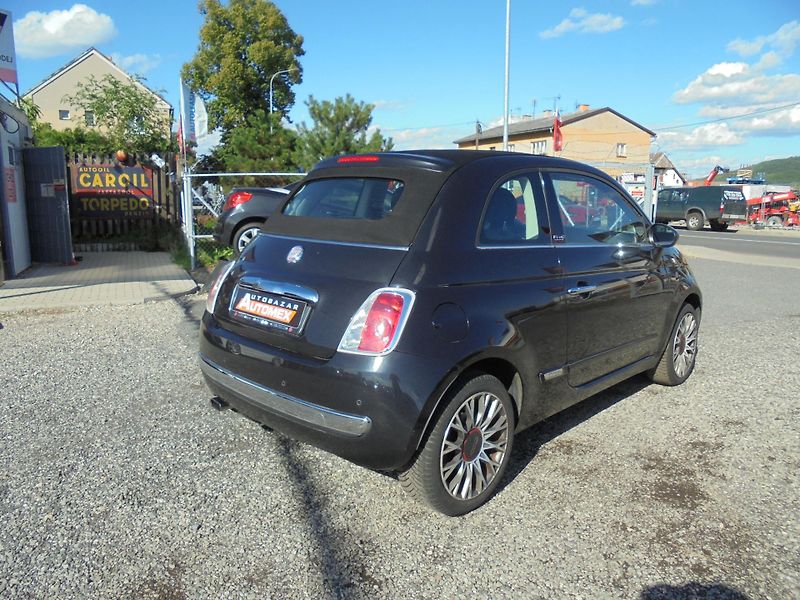 Fiat 500C (2010) 1.4i 16V- KLIMA- CABRIO- ALU - fotka 7 z 14