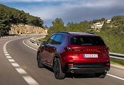 Mazda je elegantní také při pohledu zezadu.
