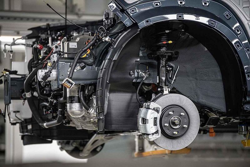 Automobilka Hyundai v Nošovicích, leden 2022.