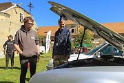 Jarní koulení - sraz automobilů a příznivců značky Citroën na zámku ve Svojšíně na Tachovsku.