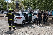 Záchrana dítěte z přehřátého vozu, 17. června 2024