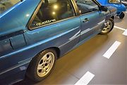 Na výstavě věnované parkování je také prototyp Audi Quattro s natáčením zadních kol